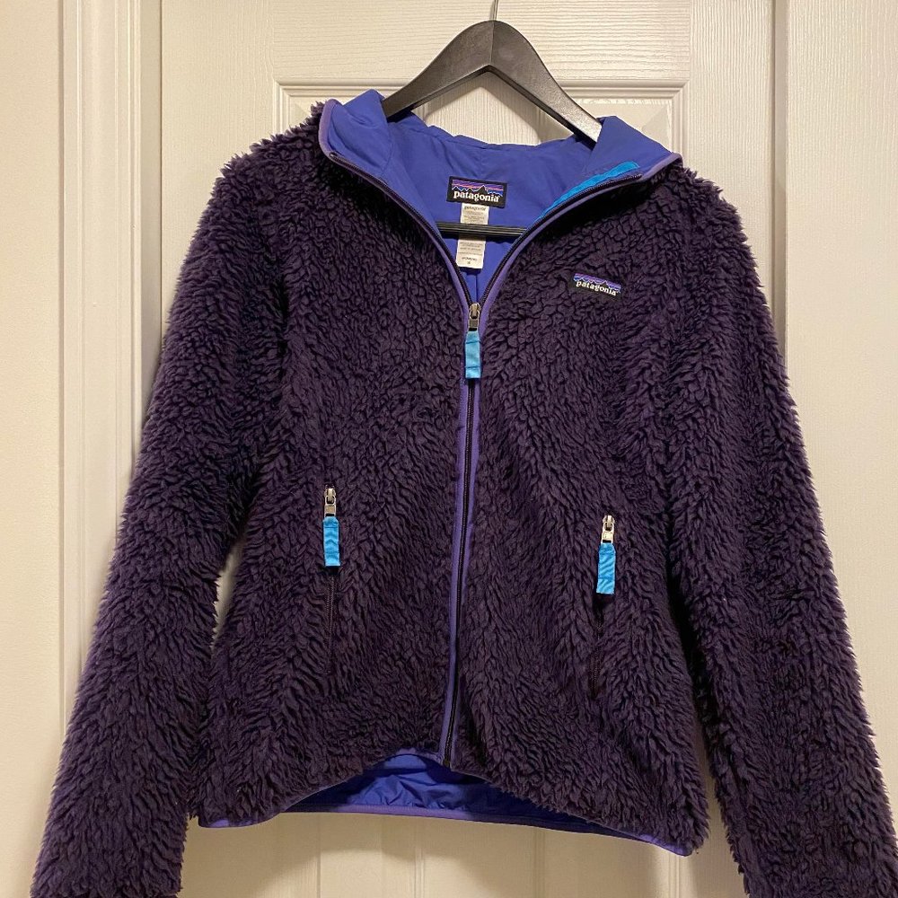 Women's Purple Patagonia Polar Fleece Size M